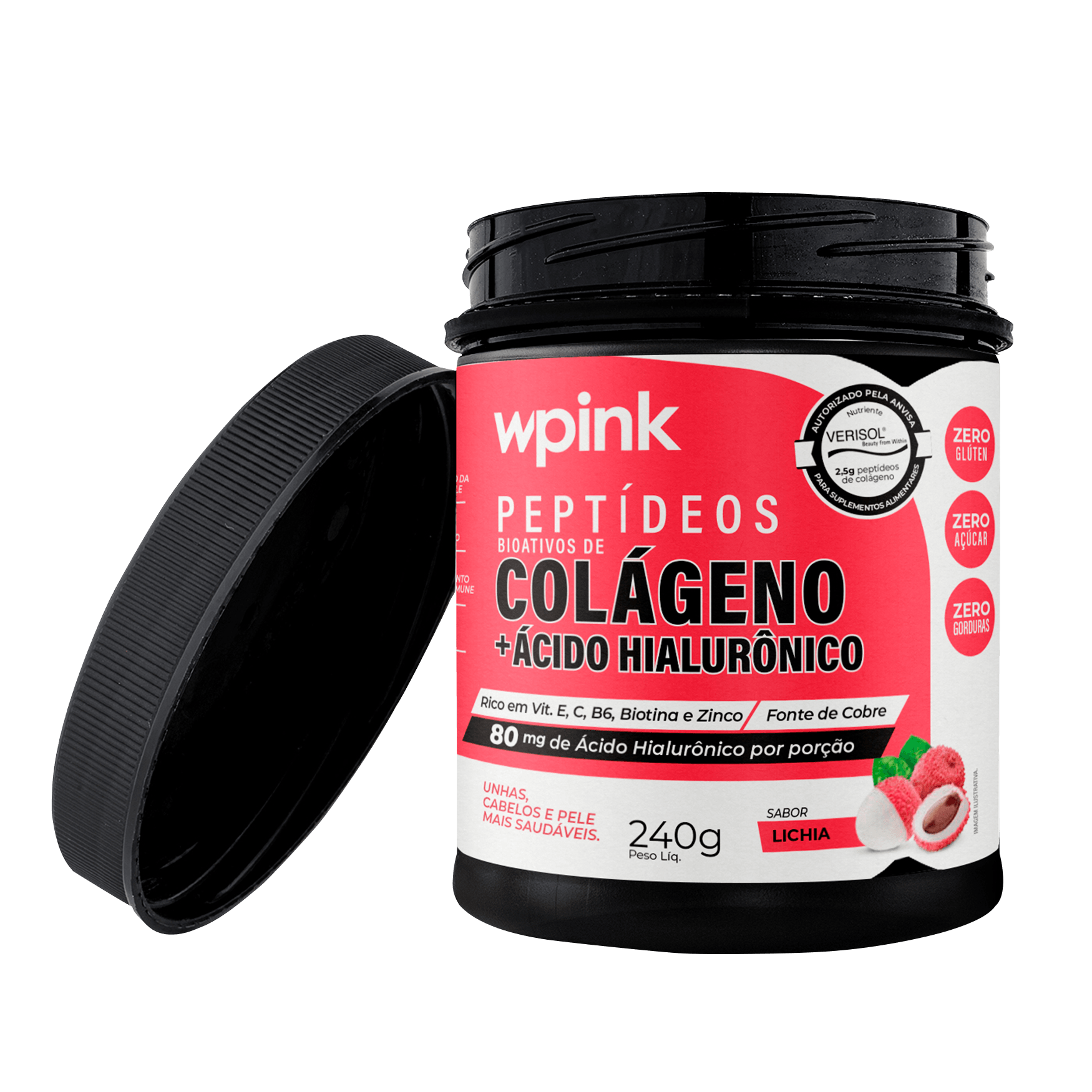 colágeno de lichia - 240g - the supply - wp - foto 3